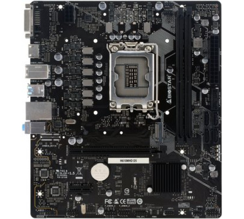 Материнская плата BIOSTAR H610MHD D5 Ver. 6.3