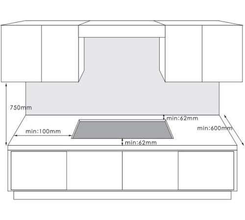 Варочная панель Korting HGG 6766 ICPTN
