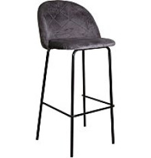 Стул AksHome Icon серый велюр HLR 21/черный