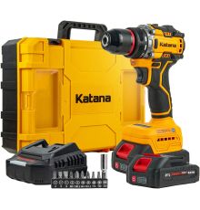 Дрель-шуруповерт Katana HD Line BCD6001 с 2-мя АКБ, кейс