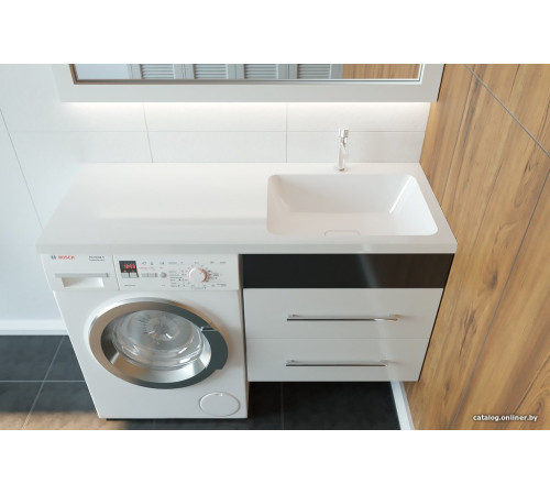 Умывальник Madera Kamilla 120х48 правый