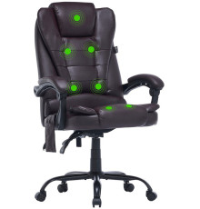 Кресло CACTUS CS-CHR-OC03M-BR коричневый