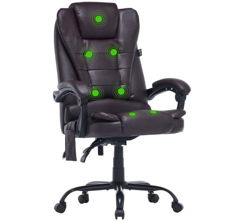 Кресло CACTUS CS-CHR-OC03M-BR коричневый