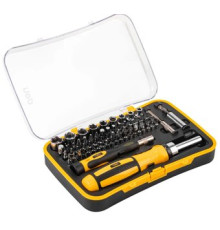 Набор отвертка с битами и головками Deli DL3565 65 предметов