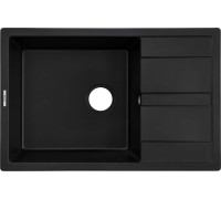 Кухонная мойка ZorG Apollo 78 черный оникс