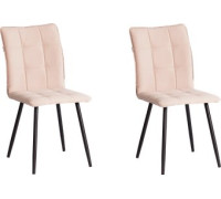 Стул TetChair Bari LT 2 шт, бежевый/черный