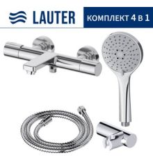 Смеситель Lauter Temp 21YH50427-4 с лейкой Relexa Daisy 21S10167