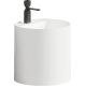 Умывальник Salini Armonia Round Top 03 130413TG S-Sense, глянцевый