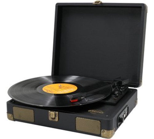 Виниловый проигрыватель Ritmix LP-100 черный