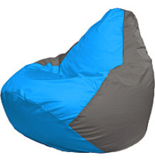 Кресло-мешок Flagman Груша Мега XXXL Г3.1-274 голубой/серый
