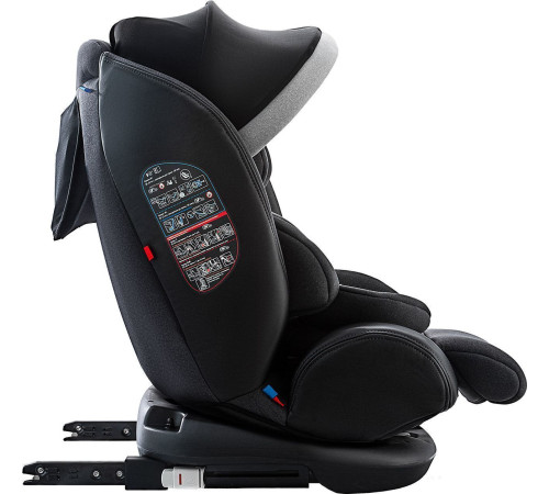 Детское автокресло Indigo Max-X ST-3 графит