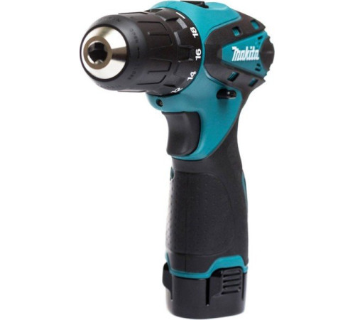 Дрель-шуруповерт Makita DF330DWE с 2-мя АКБ, кейс