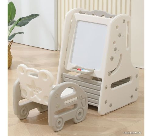 Детский стол UNIX kids Grey 3 в 1 PPT3IN1GRY