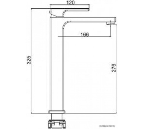 Смеситель Vieir V393512-C