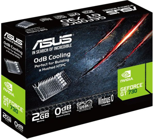 Видеокарта ASUS GeForce GT 730 2GB GDDR5 GT730-SL-2GD5-BRK