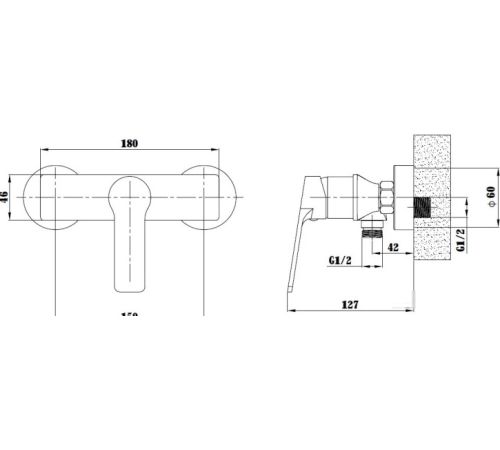 Смеситель Esko Singapore SB 80