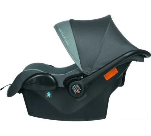 Детское автокресло Indigo Bonny зеленый/серый