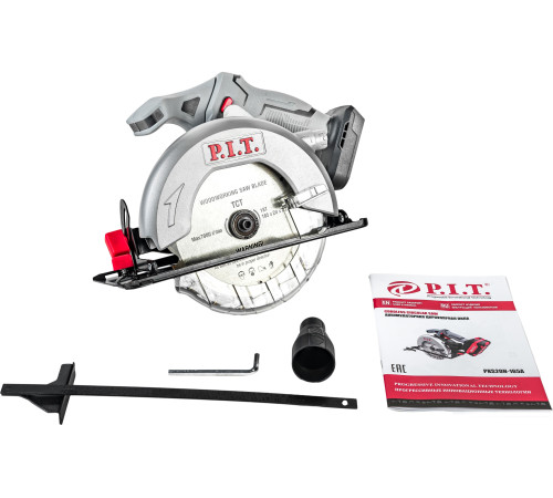 Дисковая циркулярная пила P.I.T. PKS20H-165A без АКБ