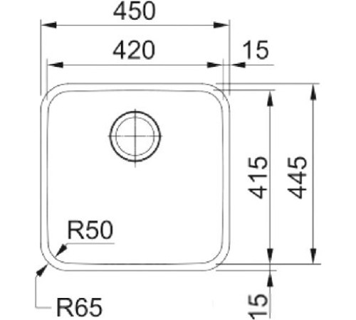 Кухонная мойка Franke ВСX 110-42