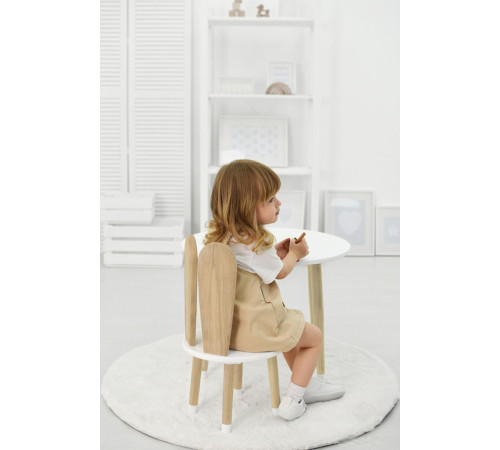 Детский стул Mega Toys С ушками из массива 71028