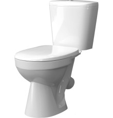 Унитаз напольный Керамин Лаго бачок, сиденье полипропилен, 1-реж. Инкоэр