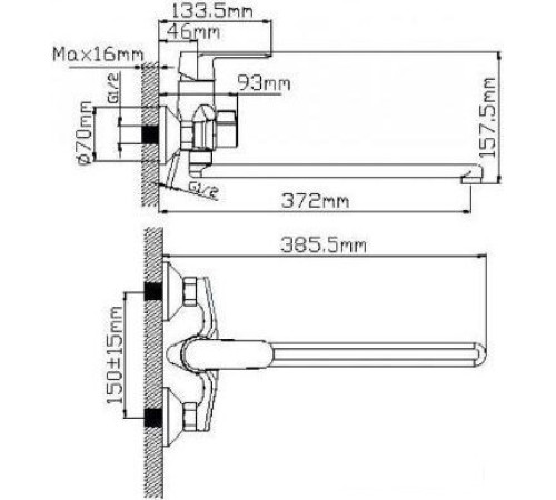 Смеситель Wisent WP22118