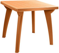 Стол DD Style Луна квадратный 740к коричневый