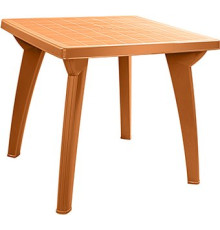 Стол DD Style Луна квадратный 740к коричневый