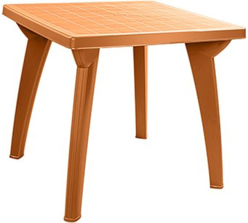 Стол DD Style Луна квадратный 740к коричневый