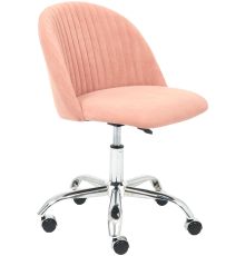 Кресло TetChair Melody флок, розовый