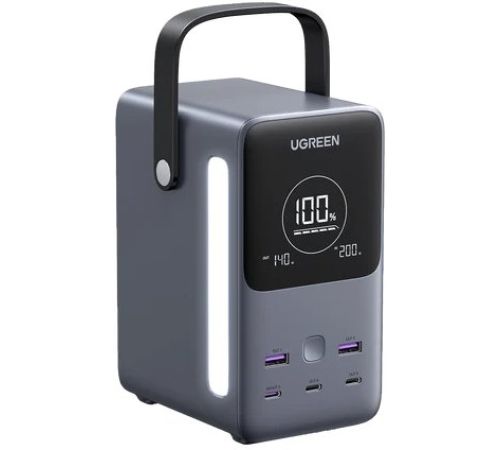 Портативная зарядная станция Ugreen PB770 48000mAh серый