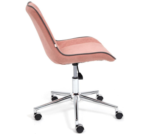 Кресло TetChair Style флок, розовый