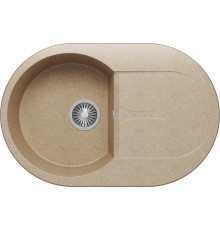 Кухонная мойка Polygran Atol-760 песочный 302