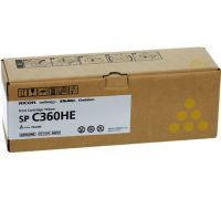 Картридж Ricoh SP C360HE 408187 желтый