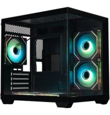 Корпус XASTRA QW400M 5ARGB-C6-AC QW400M-5FM12A-C6-AC черный