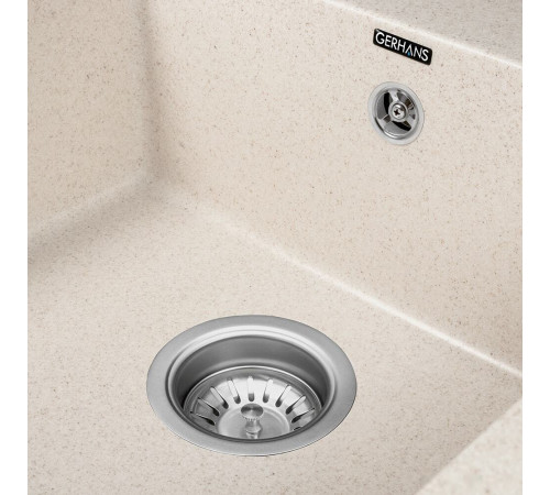 Кухонная мойка Gerhans B27 бежевый