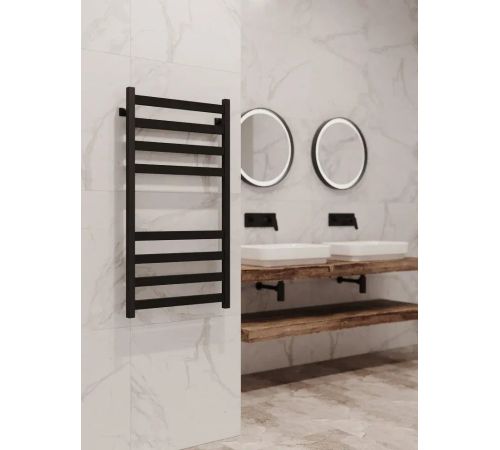 Полотенцесушитель Stinox Verona 50x100 ver100ral9005 черный матовый