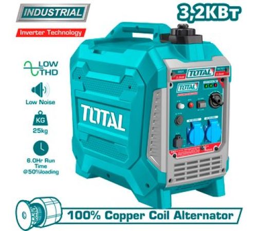 Бензиновый генератор Total TP535006
