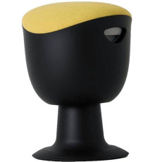 Офисный стул Chair Meister Tulip черный пластик, желтый