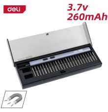 Электроотвертка Deli DY-DP04-1B1 с 1-им АКБ, кейс