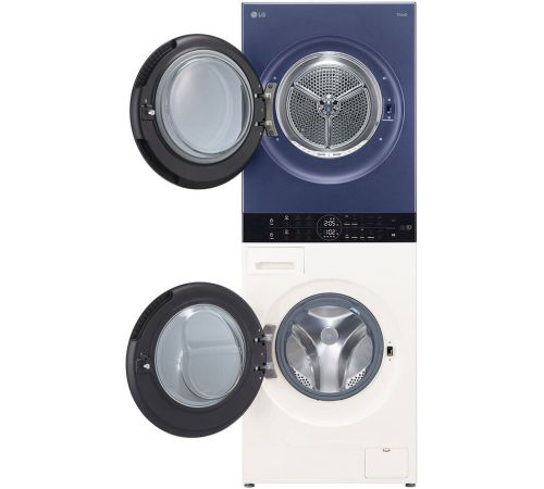 Стирально-сушильная машина с двумя барабанами LG W4W8LVPK4HM