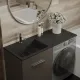 Умывальник Roxen Faber 110L 30010110L-B черный