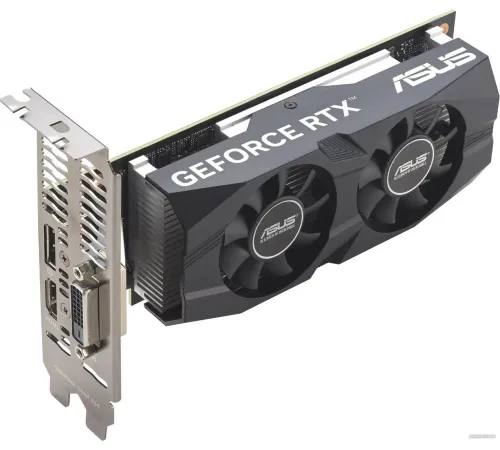 Видеокарта ASUS Dual GeForce RTX 3050 LP BRK OC Edition 6GB GDDR6 RTX3050-O6G-LP-BRK