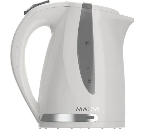 Электрический чайник Maxvi KE1701P белый/серый