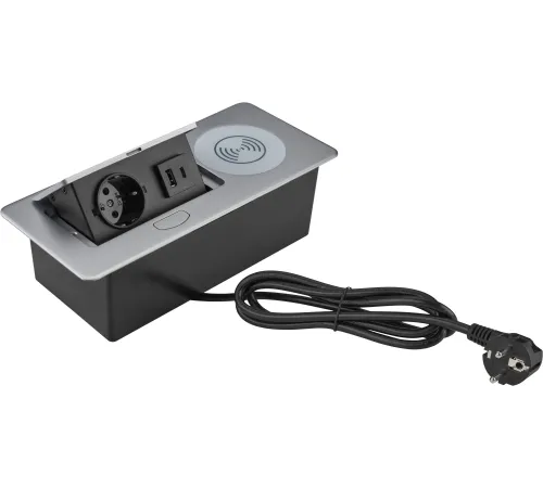 Сетевой фильтр CACTUS CS-SOCKET-USBA/C-WLESS