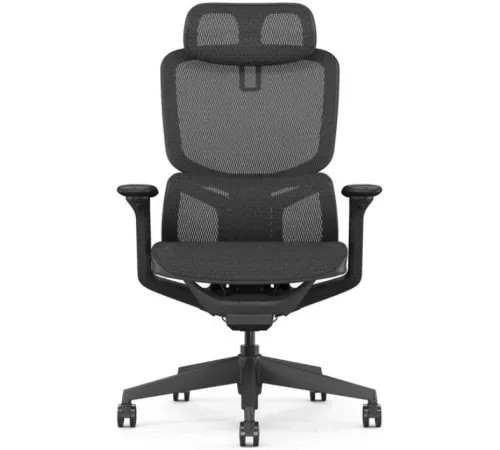 Офисное кресло SitZone E-JX-001A сетка, пластик, черный