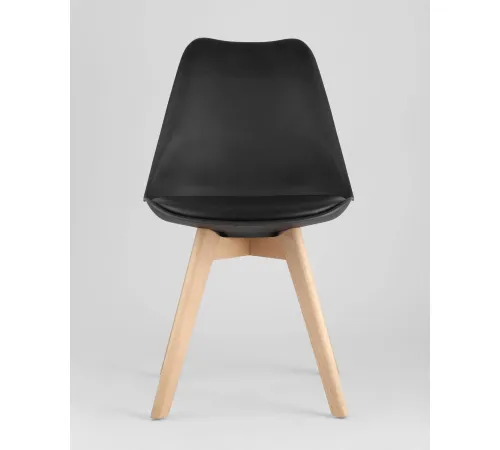 Стул Stool Group Frankfurt New Y863 черный/деревянные ножки