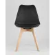Стул Stool Group Frankfurt New Y863 черный/деревянные ножки