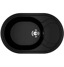 Кухонная мойка Ulgran U-610 344 ультра-черный