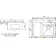 Кухонная мойка ARFEKA ECO AR 650*500 R SATIN